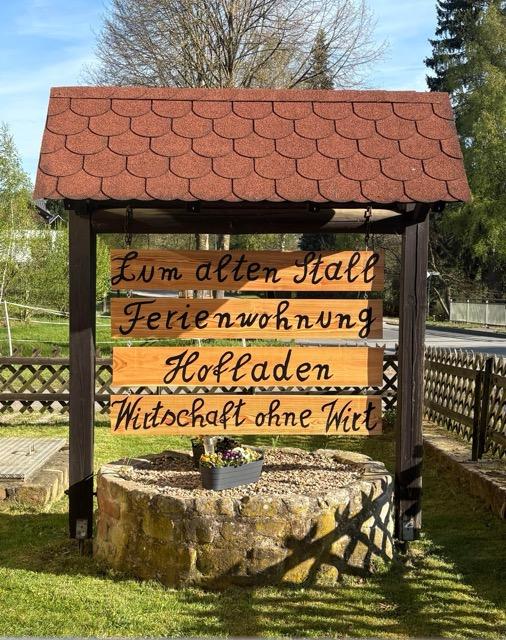 Bleistiftskizze des Bauernhofs